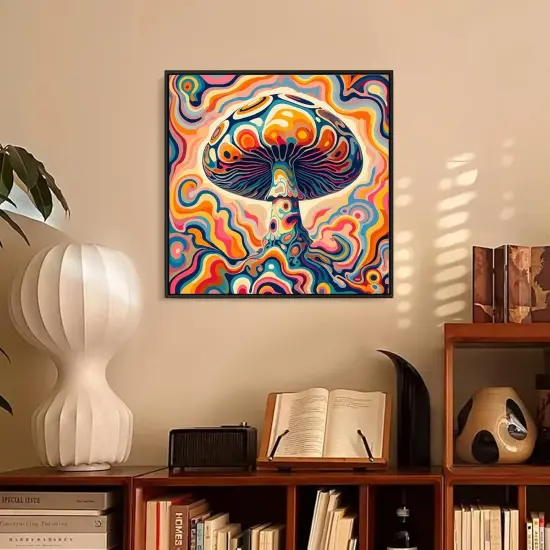 Mushroom Diamond Painting Kits for Adults {2}