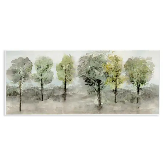 Stupell Industries Splashed Watercolor Trees Wall Plaque Art Design by Val Rhodes {1}