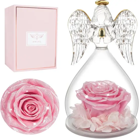 Preserved Flower Rose Birthday Gifts for Mom {1}