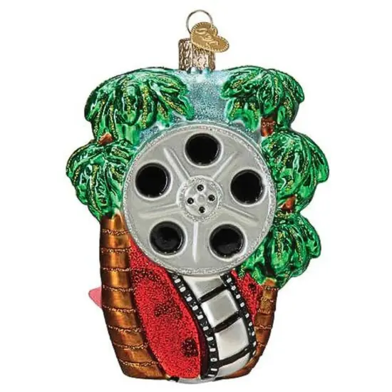 Old World Christmas 5.0 Inch Hollywood Walk Of Fame Christmas Tree Ornament , Film Stars Multicolored {2}