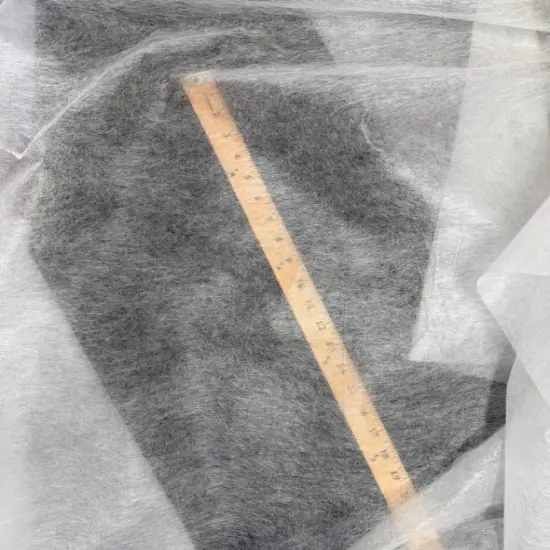 1 Yard Double Sided Fusible Interfacing Lightweight Paper White 100% Polyester 50 GSM 60 Inch Width {3}