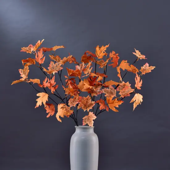 32IN 32LED Lighted Willow Twig Branch, Maple Leaf, Built-in Timer, USB Plug-in and Battery Powered, D&eacute;cor for Home, Festival, Party, Christmas, Night Light {3}