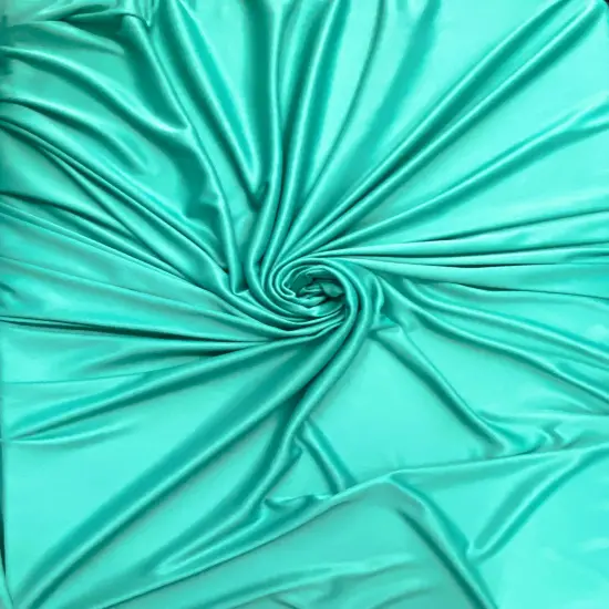 1 Yard Jade Matte Stretch Polyester Lining Fabric For Gowns Dresses Sewing Projects 60 Inches Wide {3}