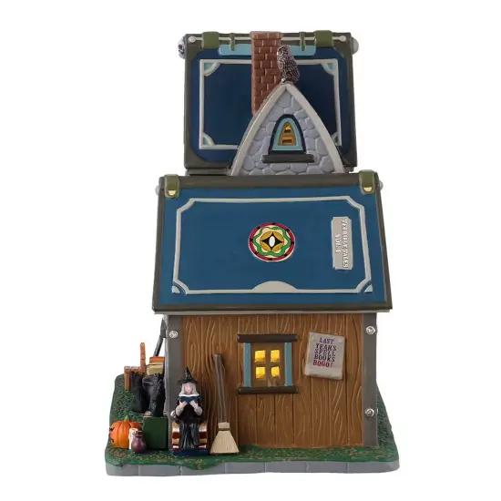 Lemax Spooky Town Halloween Village: Spellbound Books & Terrible Tales {2}