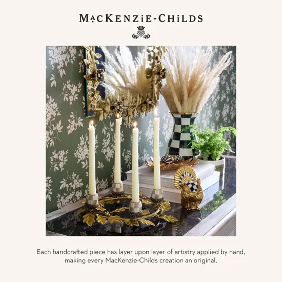 Courtly Check Mini Gold Turkey Figurine {5}