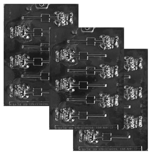 Small Bear with Present Chocolate Mold for Festive Treats {6}