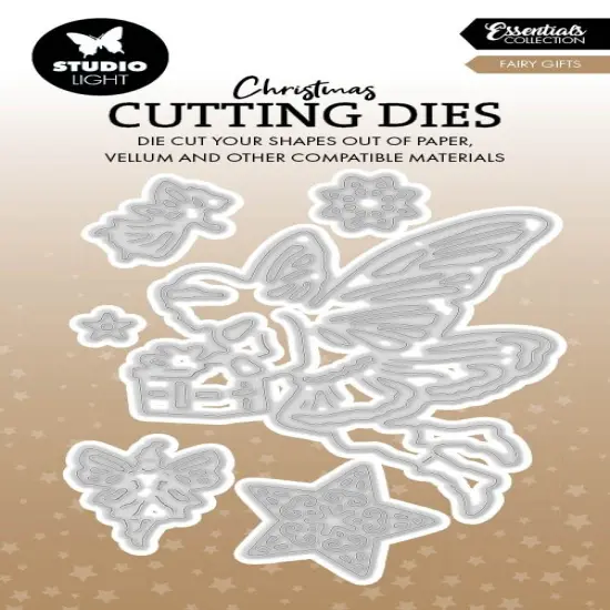 Studio Light Fairy Christmas Cutting Die-Fairy Gifts {1}
