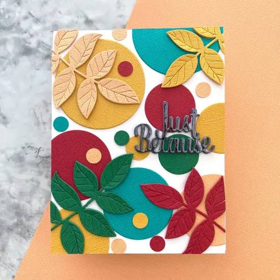 CANTALOUPE - Textured 12x12 Cardstock - Encore Paper {3}