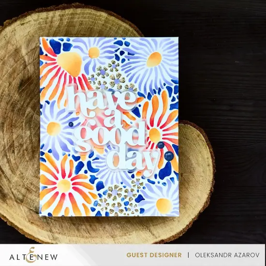 Daisy Craze Stencil Set (4 in 1) {6}