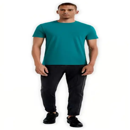 Gildan&reg; Crewneck Short Sleeve Softstyle T-Shirt Tropical Blue {1}