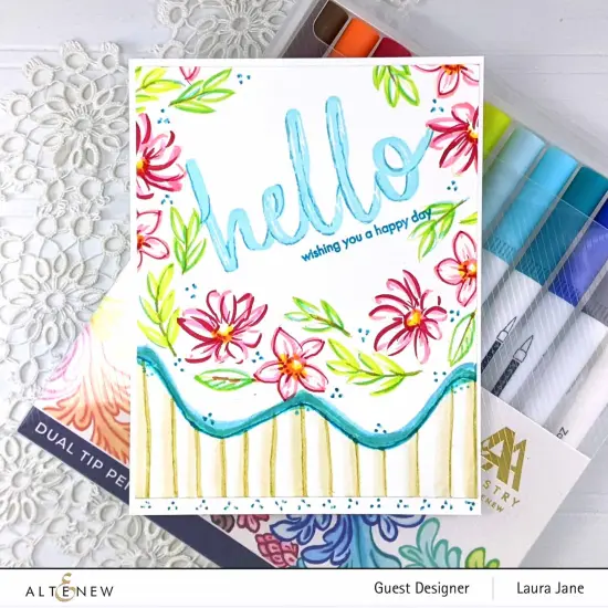 Botanical Wreath Builder {3}