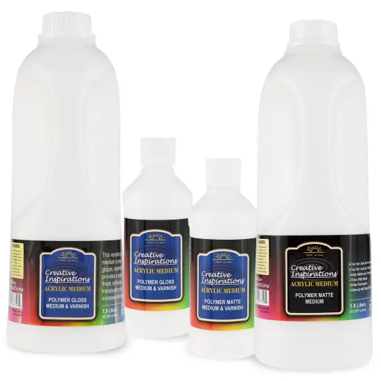 Creative Inspirations Polymer Acrylic Medium & Varnish {2}