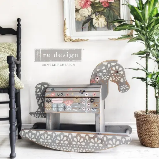 Small Transfers - Doodle Flowers - 3 sheets, 6"x12" {4}