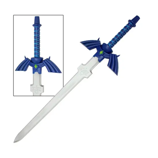 Zelda Dark Knight Blue Foam 31" Training Sword {3}