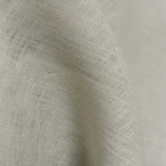1 Yard Light Grey Softened Linen Fabric, Lightweight Solid 54 Inches Wide for Apparel and Home Projects Light Gray {3}