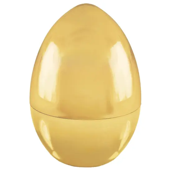 Jumbo Gold Easter Egg - 9.5" x 6.5" {1}