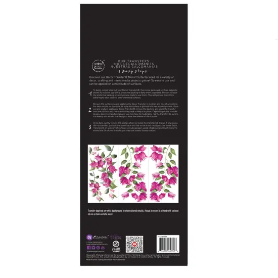 Small Transfers - Wild Flowers - 3 sheets, 6"x12" {4}