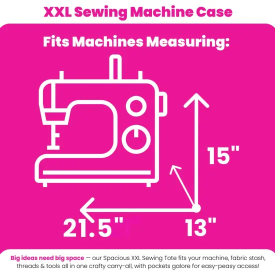 Everything Mary XXL 4 Wheel Collapsible Rolling Sewing Machine Storage Case, Purple Quilted {4}