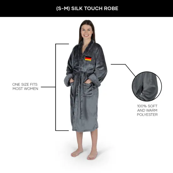 Country Flag Silk Touch Robe Germany {5}
