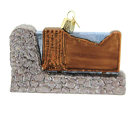 Old World Christmas 3.25 In Kings Canyon National Park Tree Ornament , Ornament Entrance Sign Multicolored {2}