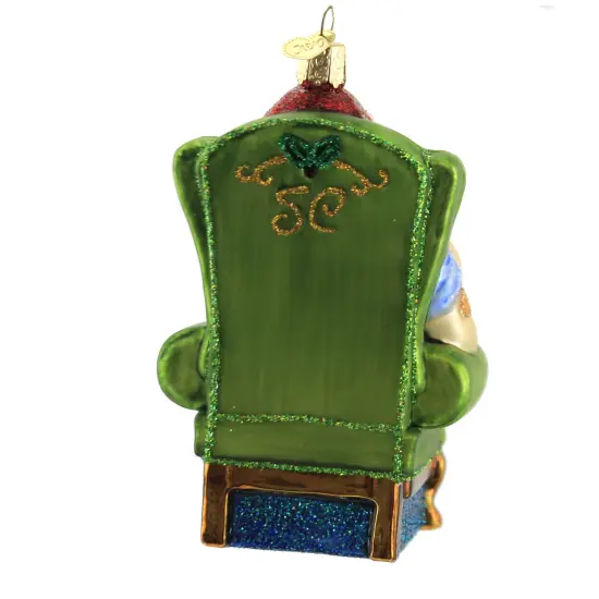 Old World Christmas 5.5 Inch Santa Vaccinated Christmas Tree Ornament , Vaccine Covid Multicolored {2}