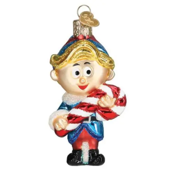 Old World Christmas 3.5 Inch Hermey The Elf Christmas Tree Ornament , Ornament Cartoon Rudolph Multicolored {1}