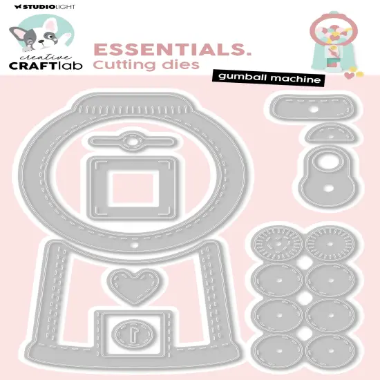 Creative Craftlab Essentials Cutting Die-Gumball Machine {1}