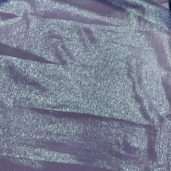 1 Yard Iridescent Lavender Crush Organza Lightweight Sheer Shimmer Fabric for Dresses, Crafts & Event Styling 45'' Wide {1}