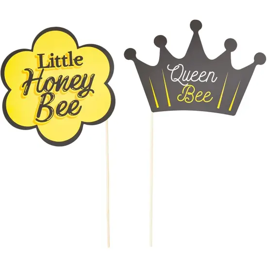 Bumble Bee Photo Booth Prop Kit (30 Pieces) Yellow {4}