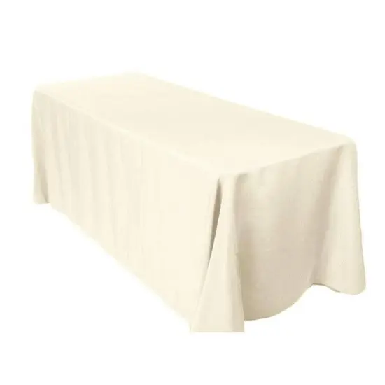 90" x 156" Polyester 8ft Tablecloth {4}