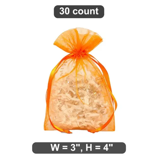 3" x 4" Organza Bag Compact and Chic Packaging {1}