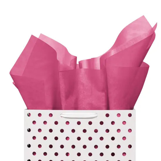 120 Sheets of Tissue Paper - 15" x 20" Packing Paper Sheets for Moving - 10lb Wrapping Paper - Newsprint Paper for Packing, Gift Wrapping, Moving Supplies & Protecting Items Hot Pink {4}
