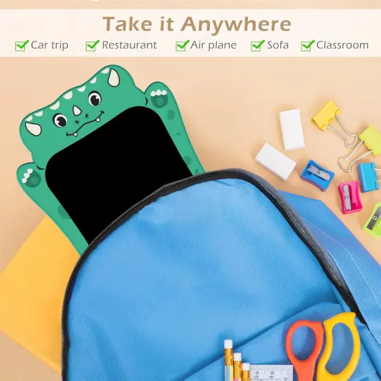 LCD Drawing Writing Tablet - Drawing Pad Doodle Board for Kids Toddlers Drawing Toy Educational Learning Toys Christmas Birthday Gift 2 3 4 5 6 7 8 Year Old Girls Boys (Dino&Unicorn) {4}