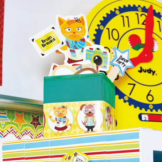 Carson Dellosa &ndash; Hipster Pals Colorful Cut-Outs, Classroom D&eacute;cor, 36 Pieces {4}