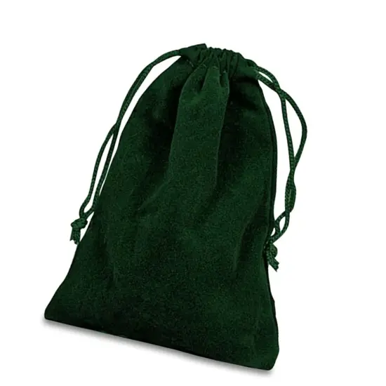 Velour Gift Bags 2" x 2 1/2" Soft Velvet {4}