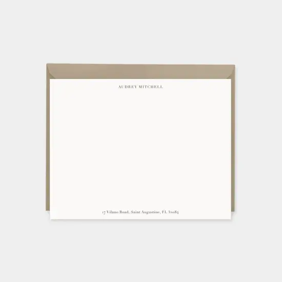 Malachite Green Luxe Note Cards {4}