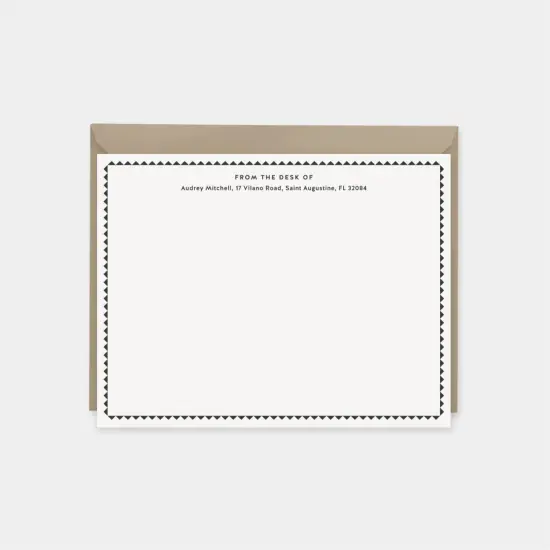 Decorative Border Note Cards II {1}
