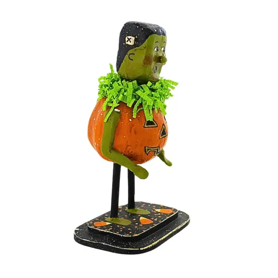 Esc And Company 6.5 Inch Trick Or Treat Frankie Halloween Figurine , Halloween Decor Lexi Grenzer Designs Orange {3}