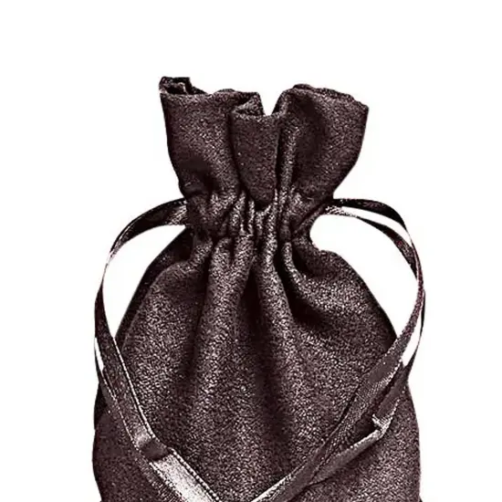 Versatile Faux Suede Drawstring Bag 5" x 8" for Medium Items {4}