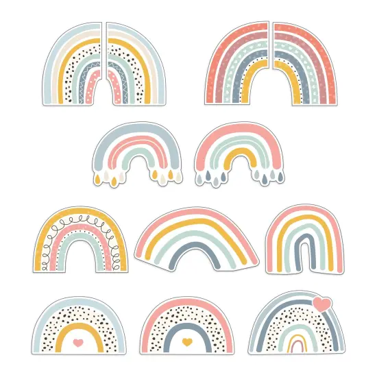 We Belong Rainbow Fun Cut-Outs, Pack of 36 {1}