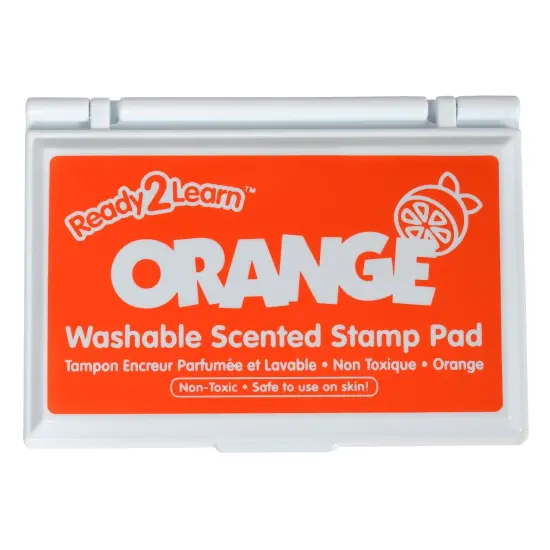 Washable Stamp Pad - Orange Scented, Orange {1}