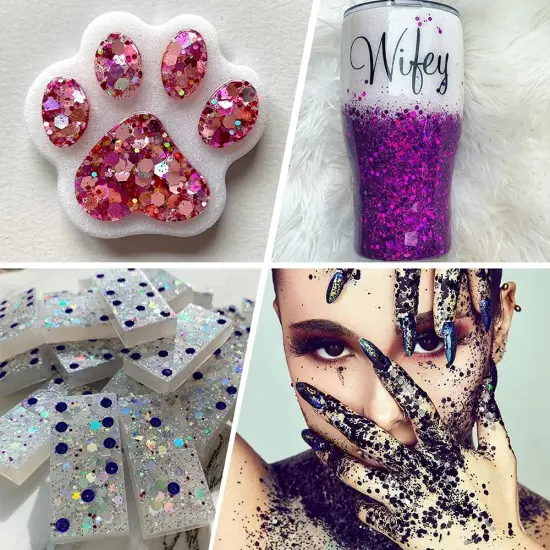 Iridescent Chunky Glitter {6}