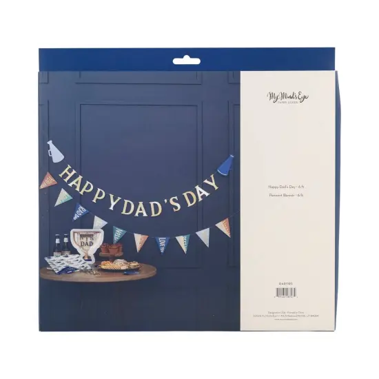 HAPPY DAD'S DAY BANNER SET {5}
