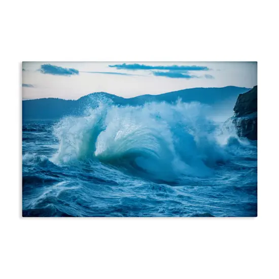 Stupell Industries Rolling Tsunami Wave Canvas Wall Art Design by GS Photo {1}