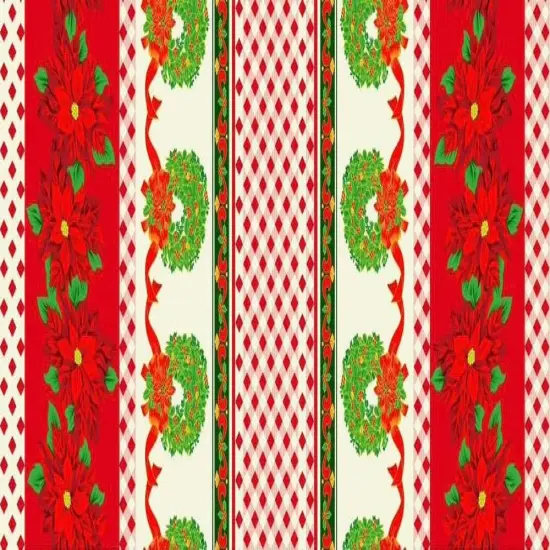 1 Yard Christmas Poly Poplin Fabric For Holiday Sewing Crafts And D&eacute;cor Projects 60 Inch Width {3}