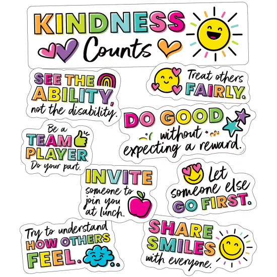 Kind Vibes Kindness Counts Mini Bulletin Board Set {1}