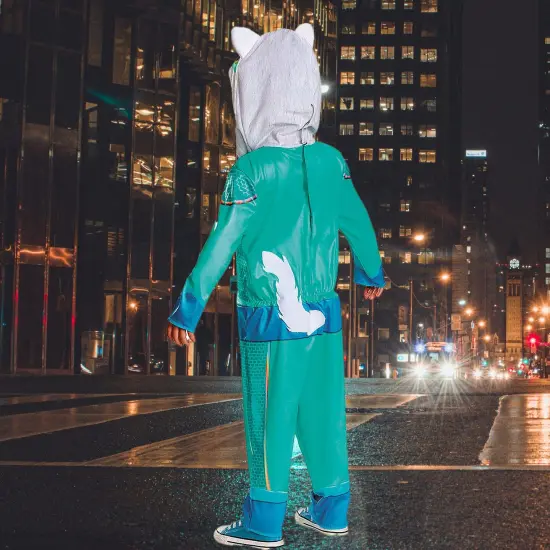 Toddler Classic SuperKitties Bitsy Hooded Jumpsuit Costume {4}