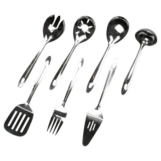 Chef Craft 10" Slotted Stainless Steel Pie Server Spatula with Sleek Mirror Finish {2}