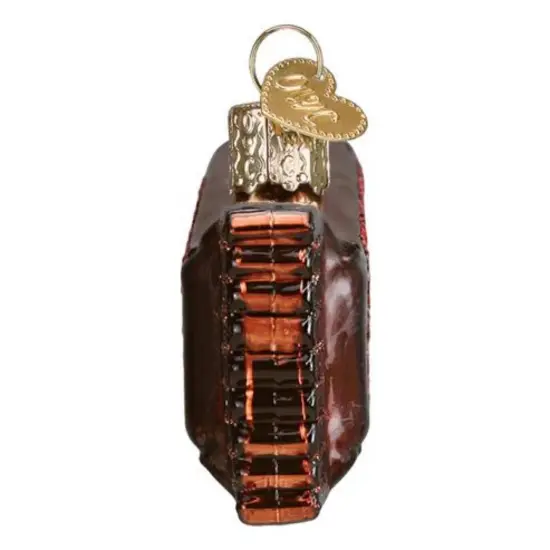 Old World Christmas 1.5 Inch Snickers Tree Ornament , Ornament Candy Brown {2}