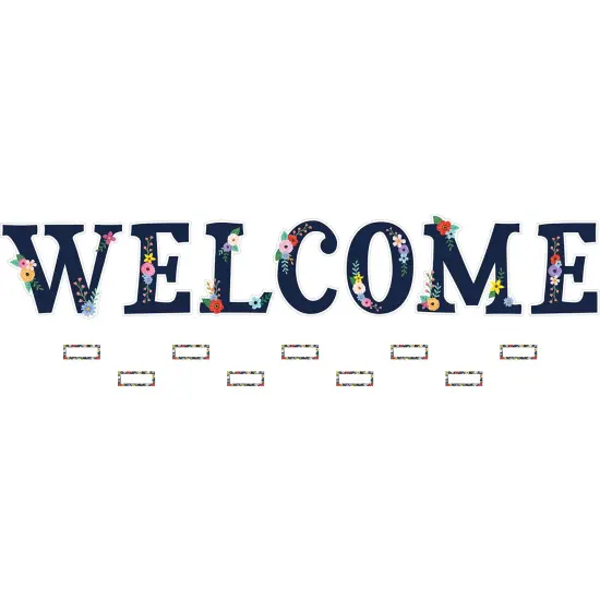 Wildflowers Welcome Bulletin Board {1}